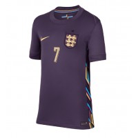 Camisa de time de futebol Inglaterra Bukayo Saka #7 Replicas 2º Equipamento Feminina Europeu 2024 Manga Curta